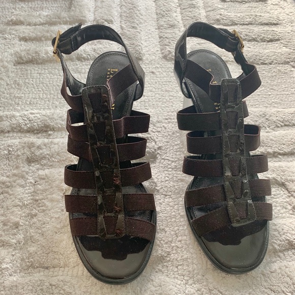 Ralph Lauren - Sandal Wedge - size 7 - never worn - Picture 3 of 14
